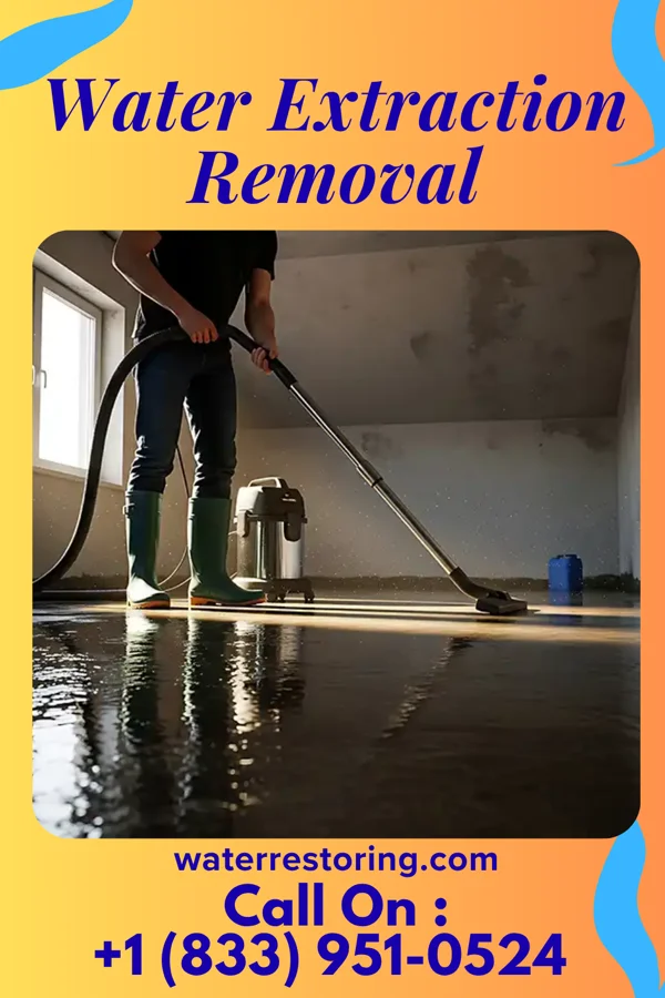 Water Extraction Removal in Vernon Center, MN